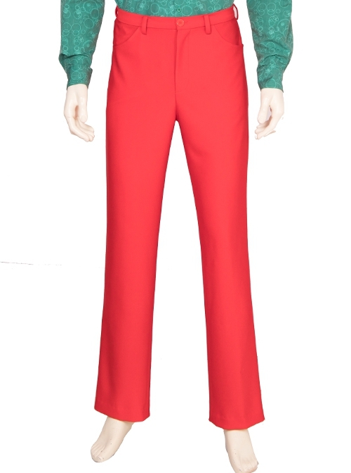 Movie Joker Arthur Fleck Halloween Cosplay Costume Red Suit Trousers