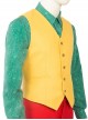 Movie Joker Arthur Fleck Halloween Cosplay Costume Yellow Vest