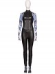 Alita Battle Angel Alita Printing Bodysuit Battle Suit Halloween Cosplay Costume Printing Bodysuit