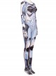 Alita Battle Angel Alita Printing Bodysuit Battle Suit Halloween Cosplay Costume Printing Bodysuit