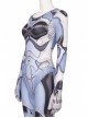Alita Battle Angel Alita Printing Bodysuit Battle Suit Halloween Cosplay Costume Printing Bodysuit