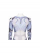 Alita Battle Angel Alita Printing Bodysuit Battle Suit Halloween Cosplay Costume Printing Bodysuit