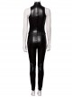 Alita Battle Angel Alita Printing Bodysuit Battle Suit Halloween Cosplay Costume Black Vest And Trousers
