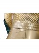 Aquaman Arthur Curry Battle Suit Halloween Cosplay Accessories Golden Belt And Apron