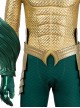 Aquaman Arthur Curry Battle Suit Halloween Cosplay Accessories Green Wrist Guards And Gloves