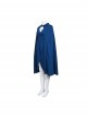 Game Of Thrones Dragon Mother Daenerys Targaryen Blue Dress And Cloak Set Cosplay Stage Performance Costume