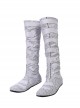 Aquaman Queen Atlanna White Battle Suit Halloween Cosplay Accessories White Boots