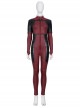 Comics Lady Deadpool Wanda Wilson Halloween Cosplay Costume Bodysuit