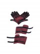 Comics Lady Deadpool Wanda Wilson Halloween Cosplay Accessories Gloves And Wrist Guards