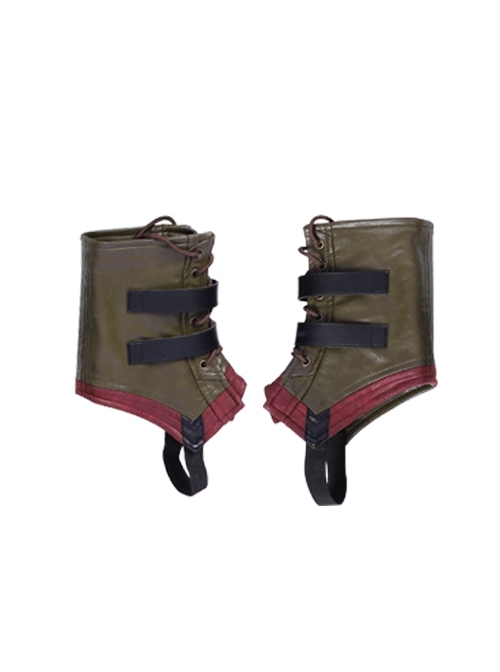 Comics Lady Deadpool Wanda Wilson Halloween Cosplay Accessories Shoe Covers With Scabbard