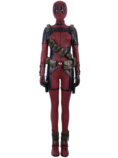 Comics Lady Deadpool Wanda Wilson Halloween Cosplay Accessories Belt And Holsters Components