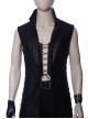 Devil May Cry 5 V The Mysterious One Black Long Vest Suit Halloween Cosplay Costume Sleeveless Windbreaker