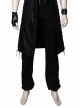 Devil May Cry 5 V The Mysterious One Black Long Vest Suit Halloween Cosplay Costume Black Trousers