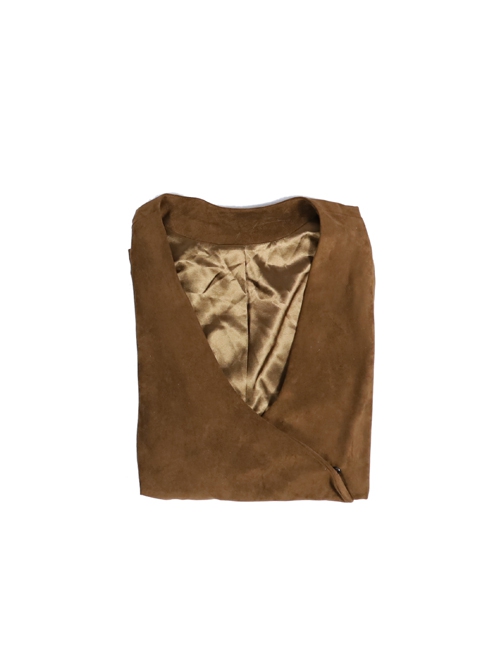Sekiro Shadows Die Twice Shinobi Of The Divine Heir Wolf Halloween Cosplay Costume Brown One Arm Top