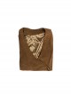 Sekiro Shadows Die Twice Shinobi Of The Divine Heir Wolf Halloween Cosplay Costume Brown One Arm Top