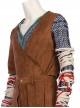 Sekiro Shadows Die Twice Shinobi Of The Divine Heir Wolf Halloween Cosplay Costume Brown One Arm Top