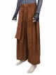 Sekiro Shadows Die Twice Shinobi Of The Divine Heir Wolf Halloween Cosplay Costume Brown Trousers