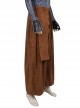 Sekiro Shadows Die Twice Shinobi Of The Divine Heir Wolf Halloween Cosplay Costume Brown Trousers