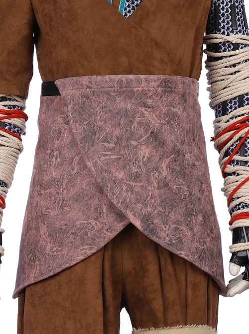 Sekiro Shadows Die Twice Shinobi Of The Divine Heir Wolf Halloween Cosplay Costume Apron