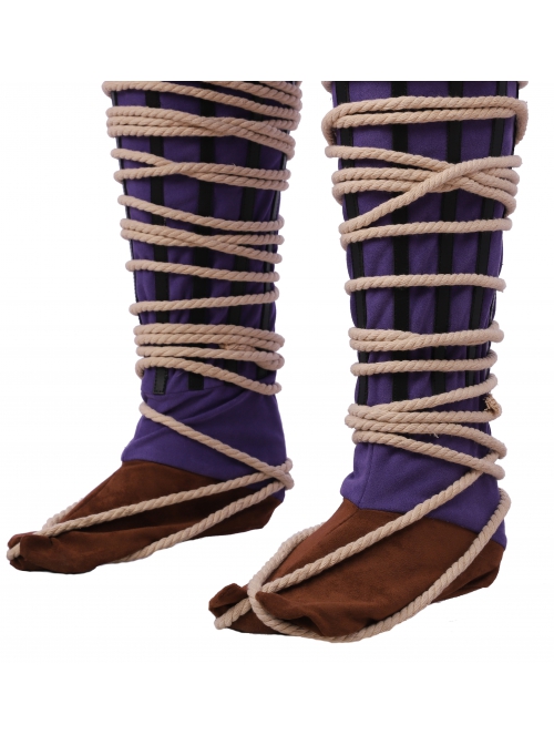 Sekiro Shadows Die Twice Shinobi Of The Divine Heir Wolf Halloween Cosplay Accessories Leg Guards Socks And Full Set Leather Belts And Binding Bands