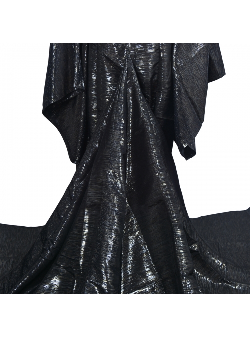 Maleficent Black Long Dress Halloween Cosplay Stage Performance Costume