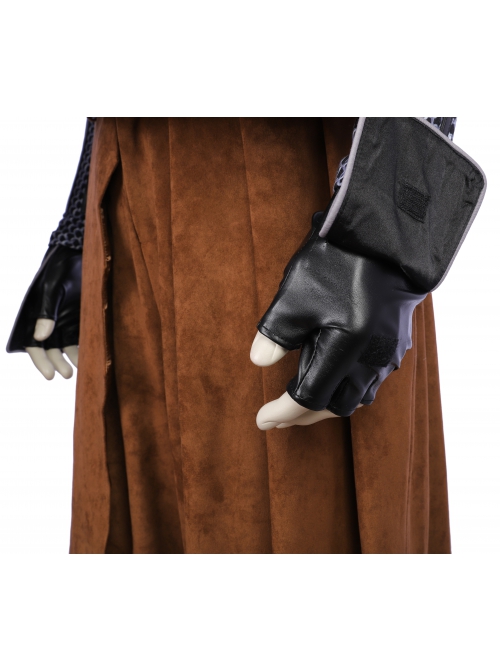 Sekiro Shadows Die Twice Shinobi Of The Divine Heir Wolf Halloween Cosplay Accessories Black Gloves