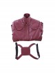 Devil May Cry 5 Dante Three-quarter Sleeve Windbreaker Version Halloween Cosplay Costume Red Windbreaker And Back Strap