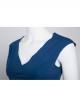 Game Of Thrones Dragon Mother Daenerys Targaryen Blue Sleeveless Dress Cosplay Costume