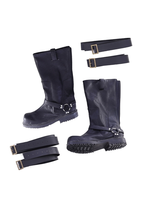 Devil May Cry 5 Dante Long Sleeve Windbreaker Version Halloween Cosplay Accessories Black Boots And Binding Bands