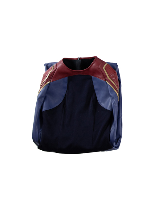 Captain Marvel Carol Danvers Movie Poster Version Halloween Cosplay Costume Bodysuit