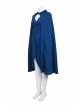 Game Of Thrones Dragon Mother Daenerys Targaryen Cosplay Costume Blue Hooded Cloak