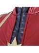 Captain Marvel Carol Danvers Red Version Battle Suit Halloween Cosplay Costume Vest