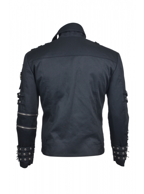 Michael Jackson Cosplay Costume Black Uniform Cloth Jacket