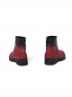 Captain Marvel Carol Danvers Red Version Battle Suit Halloween Cosplay Accessories Red Boots