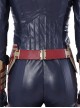Captain Marvel Carol Danvers Red Version Battle Suit Halloween Cosplay Accessories Red Waistband