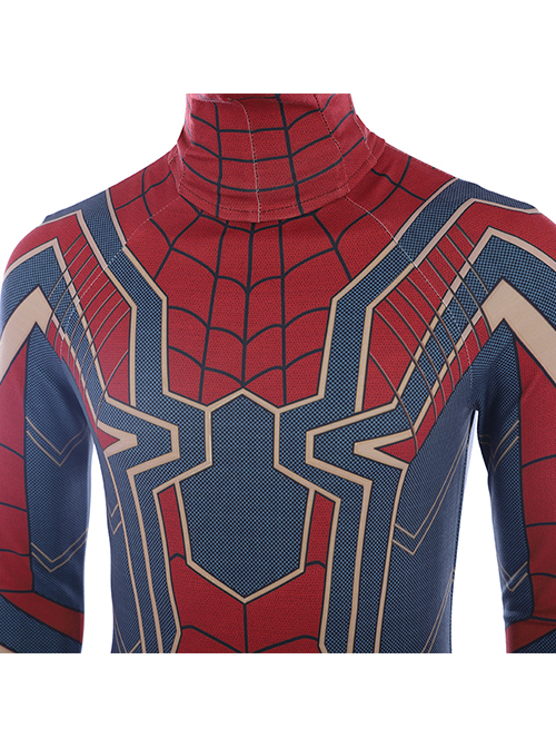 Avengers Infinity War Spider-Man Peter Parker Sock Cover Version Halloween Cosplay Costume Bodysuit