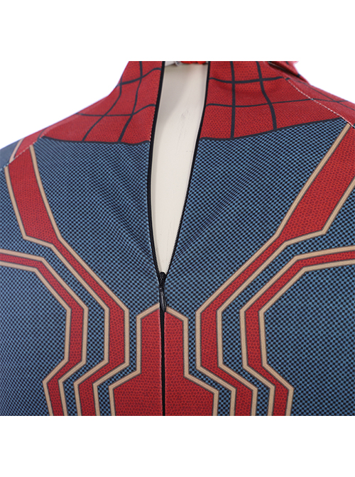 Avengers Infinity War Spider-Man Peter Parker Sock Cover Version Halloween Cosplay Costume Bodysuit
