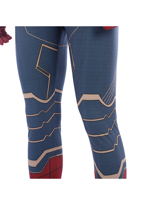 Avengers Infinity War Spider-Man Peter Parker Sock Cover Version Halloween Cosplay Costume Bodysuit