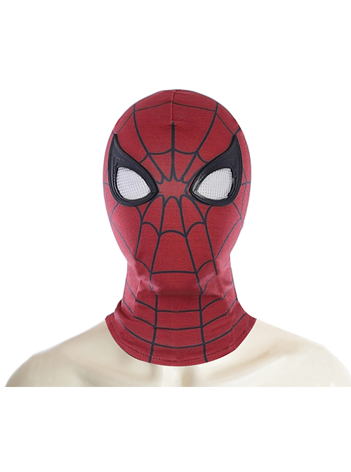Avengers Infinity War Spider-Man Peter Parker Sock Cover Version Halloween Cosplay Accessories Red Headcover