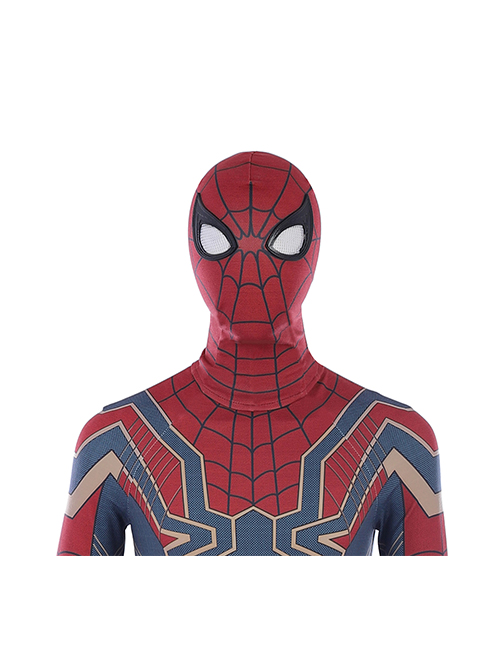 Avengers Infinity War Spider-Man Peter Parker Sock Cover Version Halloween Cosplay Accessories Red Headcover