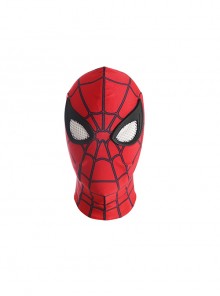 Spider-Man Homecoming Spider-Man Peter Parker Sock Covers Version Battle Suit Halloween Cosplay Accessories Red Headcover
