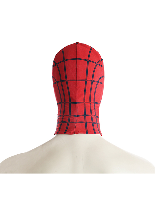 Spider-Man Homecoming Spider-Man Peter Parker Sock Covers Version Battle Suit Halloween Cosplay Accessories Red Headcover