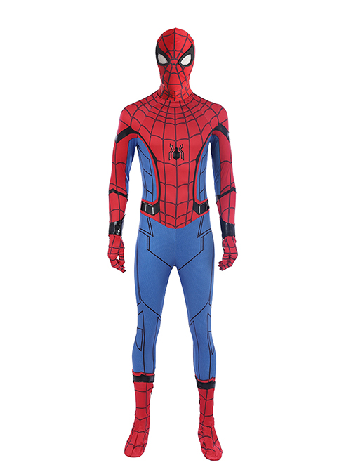 Spider-Man Homecoming Spider-Man Peter Parker Sock Covers Version Battle Suit Halloween Cosplay Accessories Black Wrist Guards