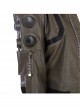 Cyberpunk 2077 Female Role Army Green Jacket Suit Halloween Cosplay Costume Army Green Jacket
