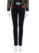Cyberpunk 2077 Female Role Army Green Jacket Suit Halloween Cosplay Costume Black Trousers