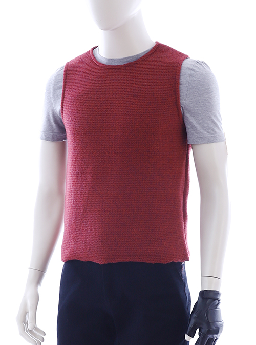 Devil May Cry 5 Nero Hooded Windbreaker Suit Halloween Cosplay Costume Red Sweater Vest