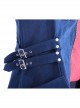 Devil May Cry 5 Nero Hooded Windbreaker Suit Halloween Cosplay Costume Blue Windbreaker