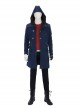 Devil May Cry 5 Nero Hooded Windbreaker Suit Halloween Cosplay Accessories Black Boots