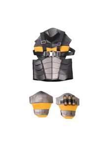 Justice League Slade Joseph Wilson Deathstroke Halloween Cosplay Costume Vest And Shoulder Guards