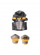 Justice League Slade Joseph Wilson Deathstroke Halloween Cosplay Costume Vest And Shoulder Guards